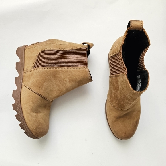 Sorel Joan Of Arctic Wedge II Chelsea Boot - Camel - Picture 3 of 10